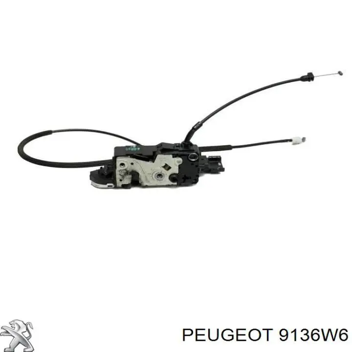 Fecho da porta dianteira direita Peugeot/Citroen 9136W6 preço, a partir de 89,88 USD