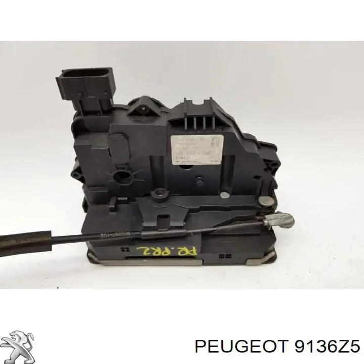 9136Z5 Peugeot/Citroen Fecho da porta dianteira direita