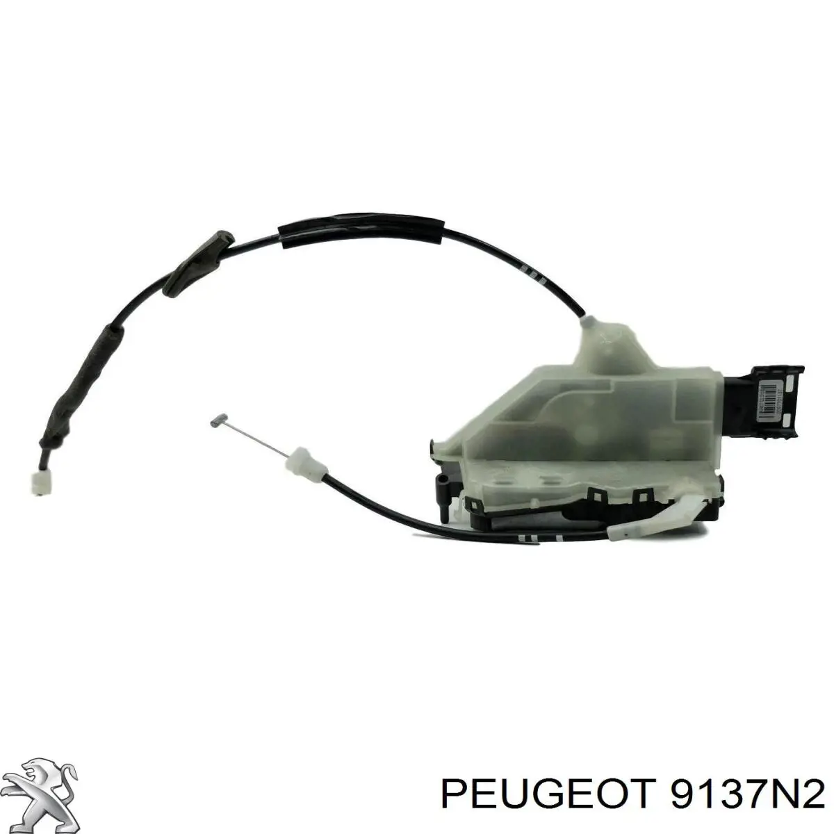 9137N2 Peugeot/Citroen Fecho da porta traseira esquerda