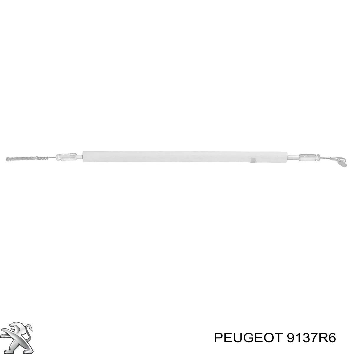 Cabo (pedal) de abertura do fecho da porta traseira esquerda Peugeot/Citroen 00009137R6 preço, a partir de 26,23 USD