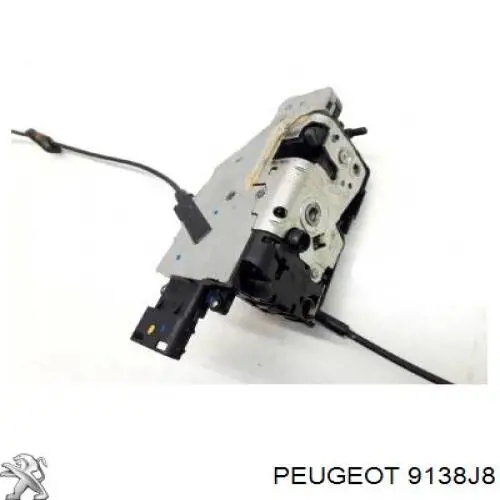 9138J8 Peugeot/Citroen Fecho da porta traseira direita