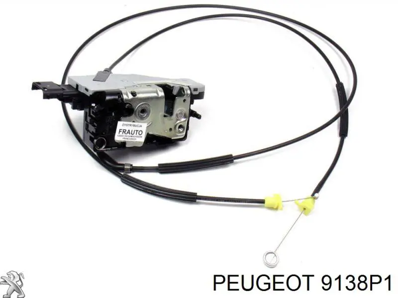 00009138P1 Peugeot/Citroen Fecho da porta lateral deslizante direita