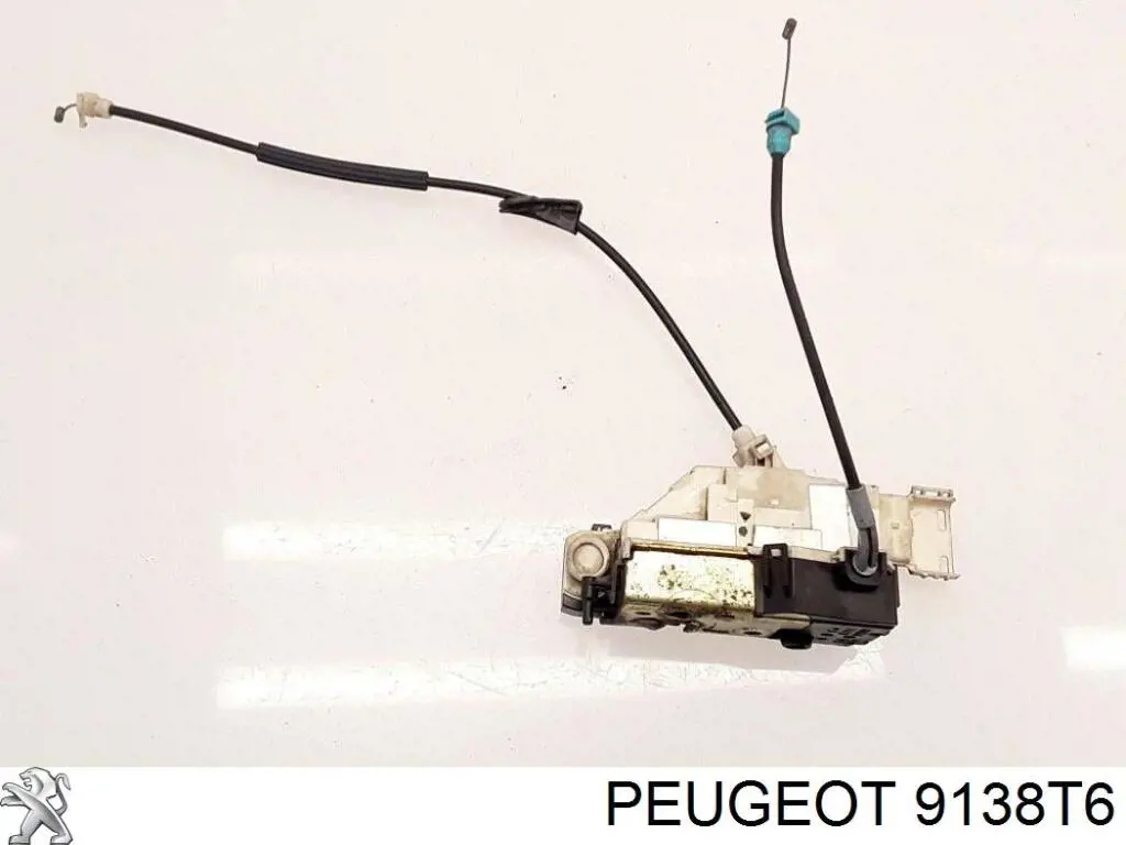 9138T6 Peugeot/Citroen Fecho da porta traseira direita