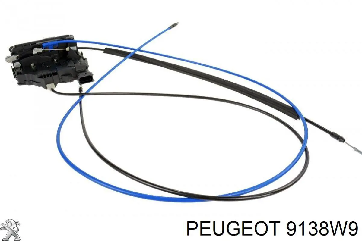 Compre 9138W9 Peugeot/Citroen Fecho da porta lateral deslizante direita