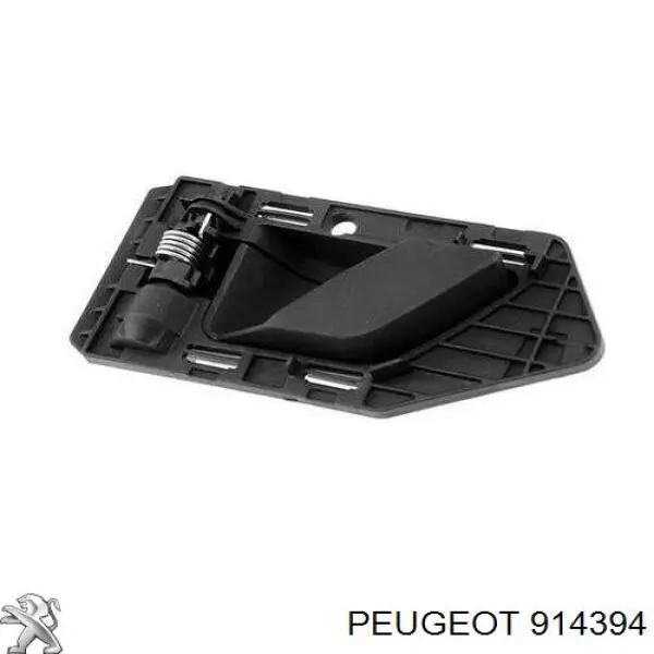 914394 Peugeot/Citroen Maçaneta interna esquerda da porta dianteira