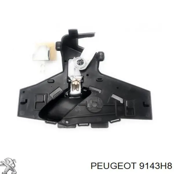 9143H8 Peugeot/Citroen Maçaneta interna direita da porta dianteira