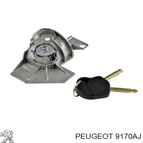 Fecho de tampa de porta-malas (de 3ª/5ª porta traseira) Peugeot/Citroen 9170AJ preço, a partir de 13,13 USD