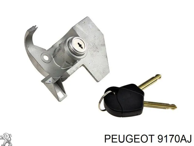 Fecho de tampa de porta-malas (de 3ª/5ª porta traseira) Peugeot/Citroen 9170AJ preço, a partir de 23,93 USD