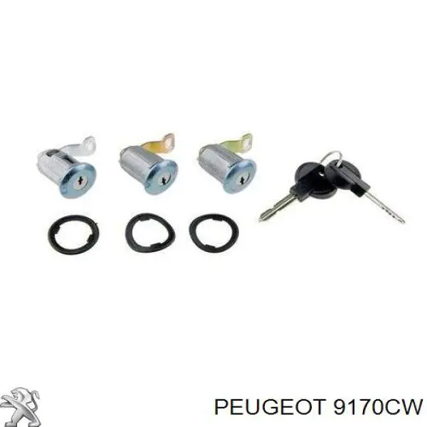 Trinco de fecho da porta dianteira Peugeot/Citroen 9170CW preço, a partir de 69,93 USD