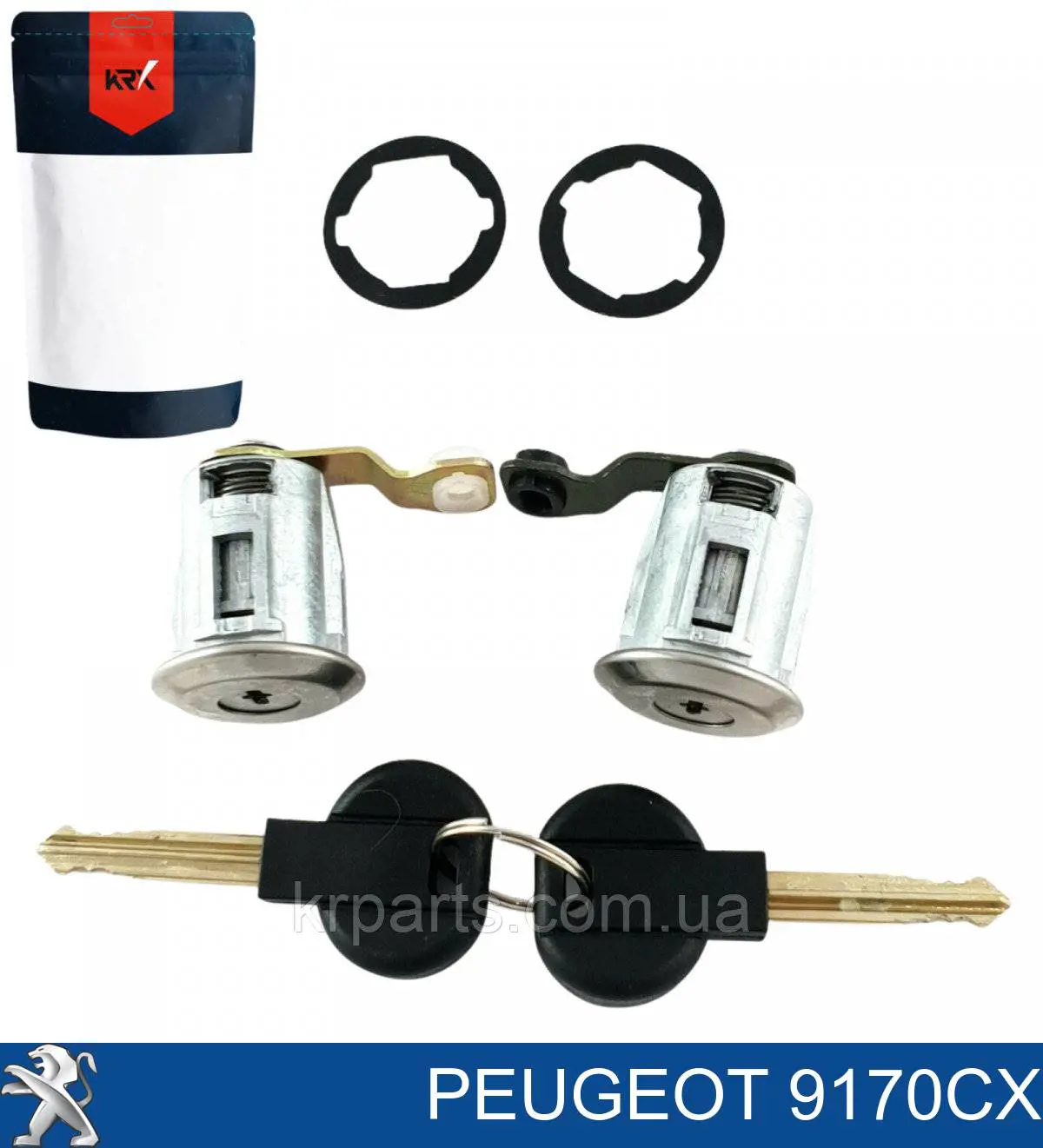 Trinco de fecho da porta dianteira Peugeot/Citroen 9170CX preço, a partir de 64,11 USD