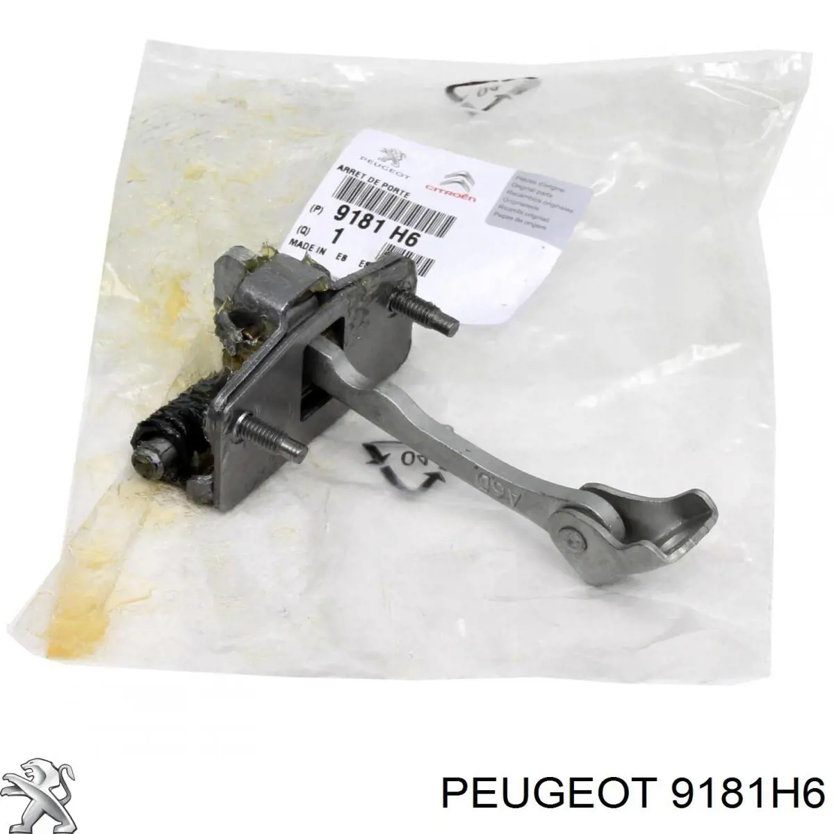 Limitador dianteiro de abertura de porta Peugeot/Citroen 9181H6 preço, a partir de 24,16 USD