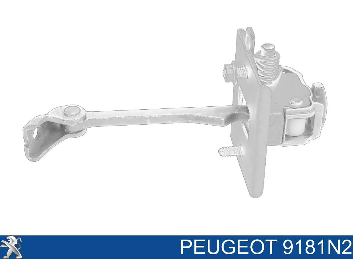 9181N2 Peugeot/Citroen Limitador dianteiro de abertura de porta
