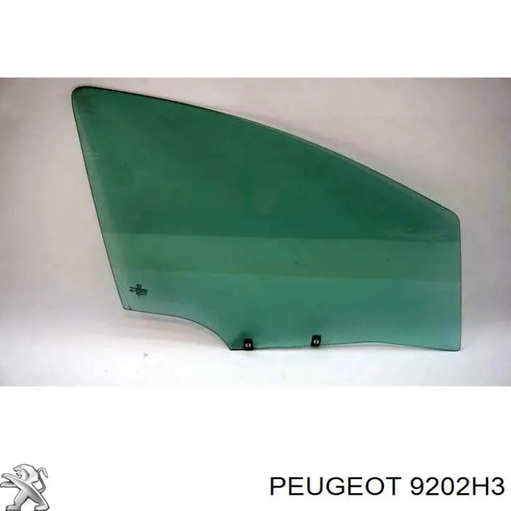 Vidro da porta dianteira direita Peugeot/Citroen 9202H3 preço, a partir de 62,26 USD