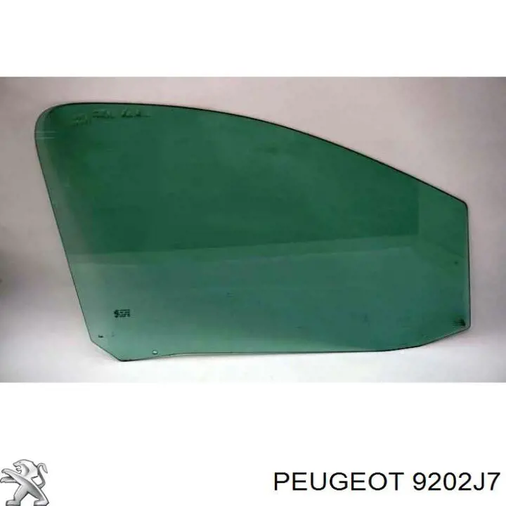Vidro da porta dianteira direita Peugeot/Citroen 9202J7 preço, a partir de 47,30 USD