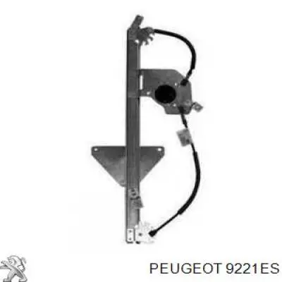 Compre 9221ES Peugeot/Citroen Mecanismo de acionamento de vidro da porta dianteira esquerda