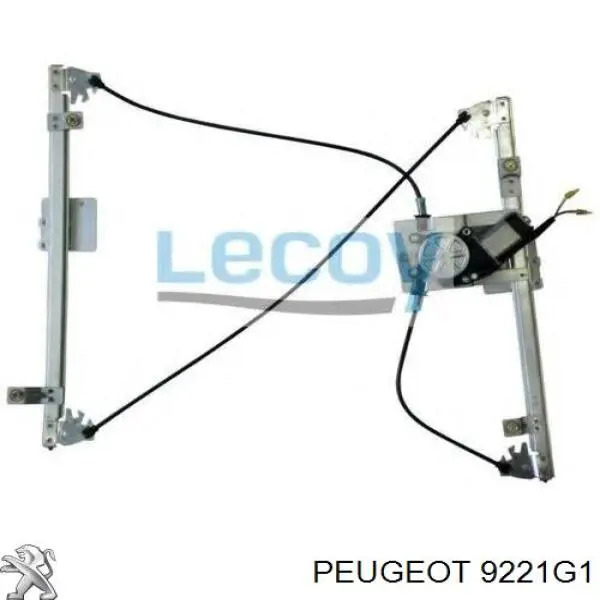 Compre 9221G1 Peugeot/Citroen Mecanismo de acionamento de vidro da porta dianteira direita