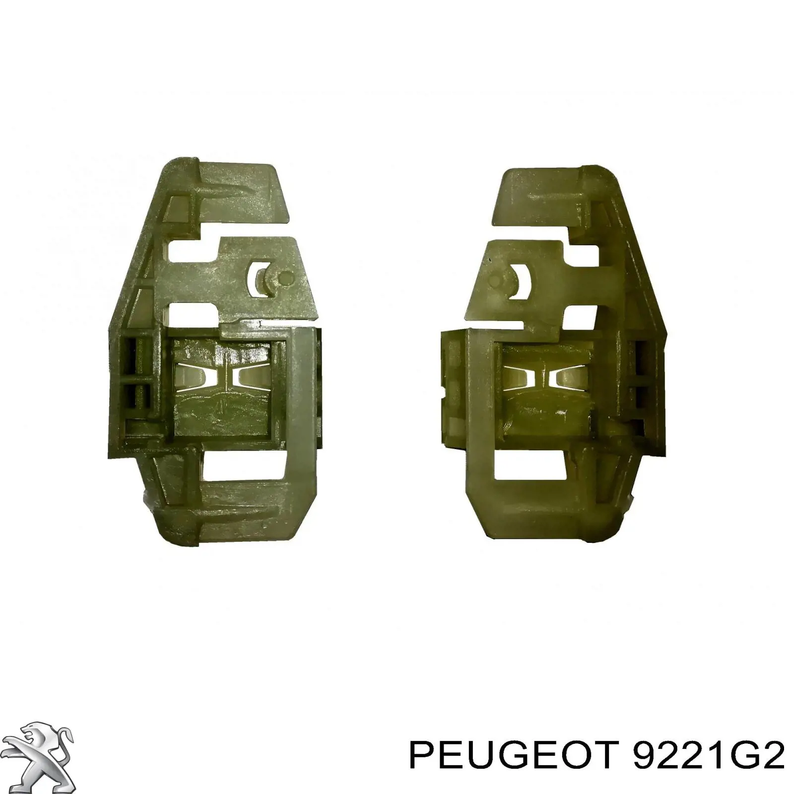 Compre 9221G2 Peugeot/Citroen Mecanismo de acionamento de vidro da porta dianteira esquerda