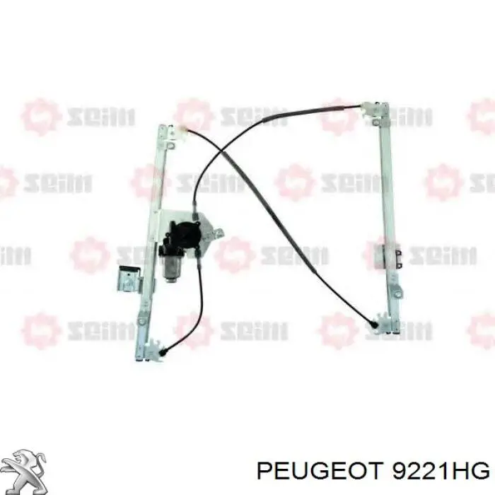 Compre 9221HG Peugeot/Citroen Mecanismo de acionamento de vidro da porta dianteira esquerda