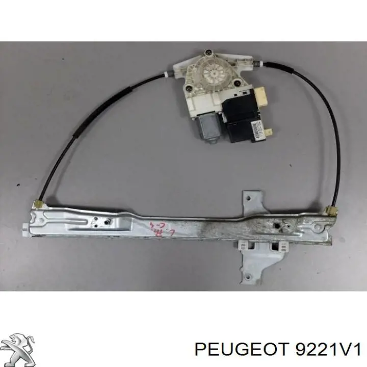 Compre 9221V1 Peugeot/Citroen Mecanismo de acionamento de vidro da porta dianteira esquerda