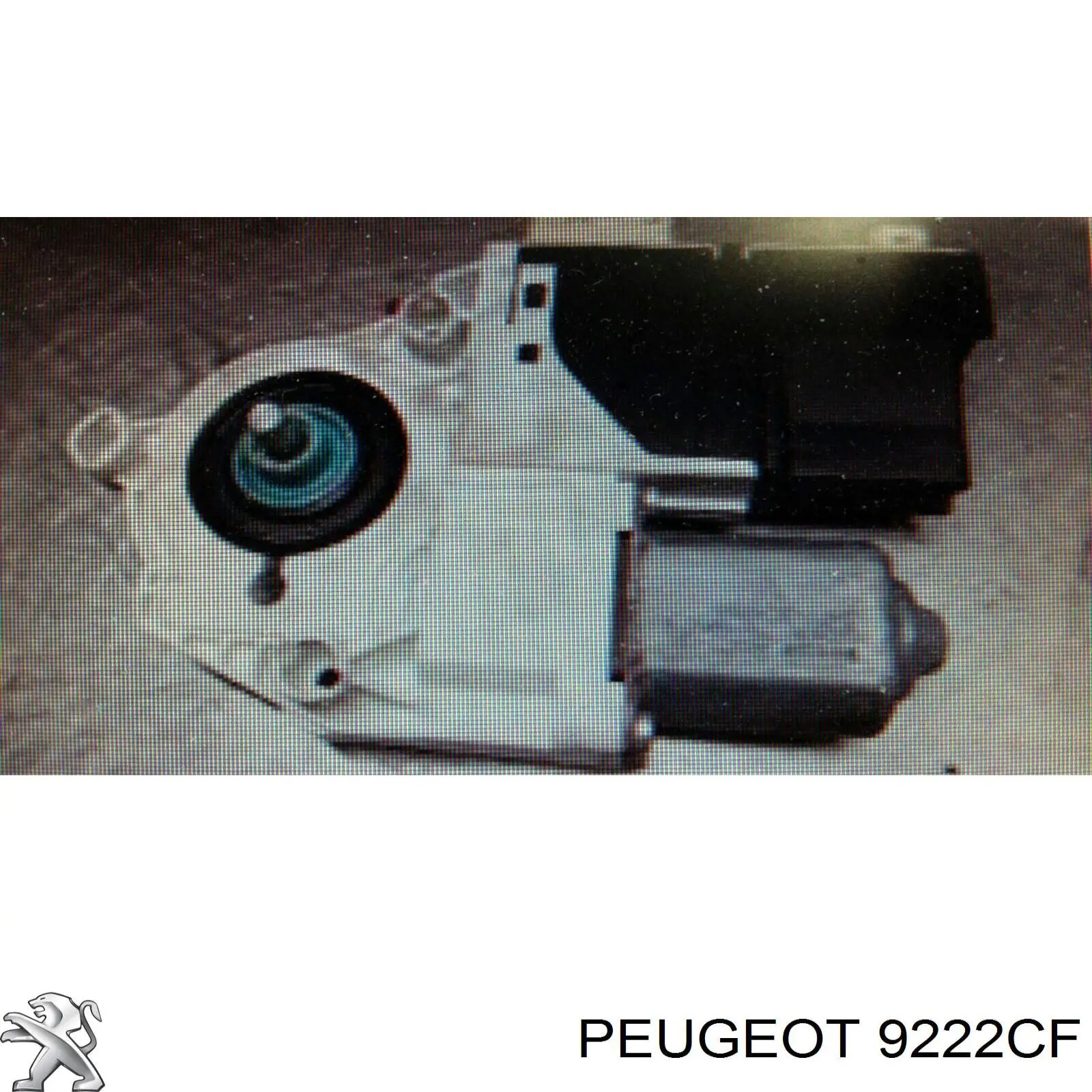 9222CF Peugeot/Citroen Motor de acionamento de vidro da porta dianteira direita
