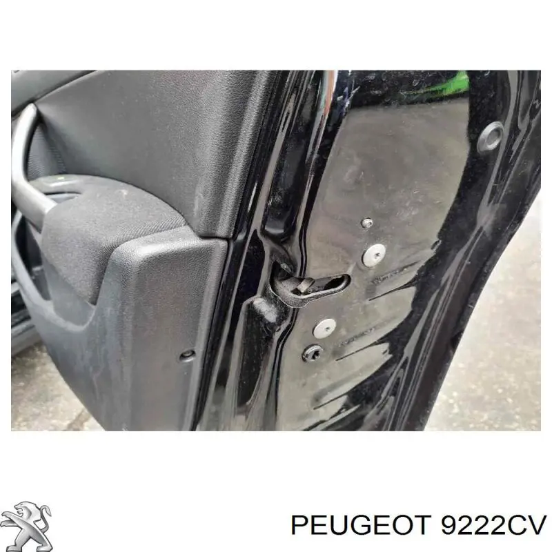 9222CV Peugeot/Citroen Mecanismo de acionamento de vidro da porta dianteira direita
