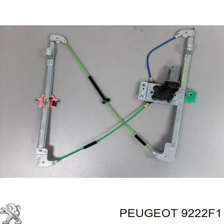 Mecanismo de acionamento de vidro da porta dianteira direita Peugeot/Citroen 9222F1 preço, a partir de 46,05 USD