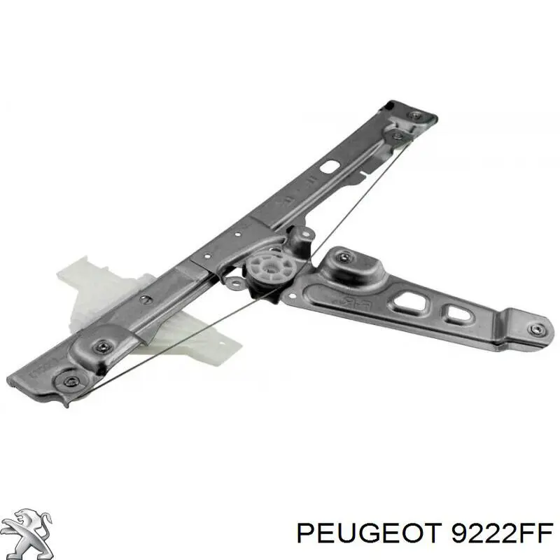 Mecanismo de acionamento de vidro da porta dianteira direita Peugeot/Citroen 9222FF preço, a partir de 71,17 USD