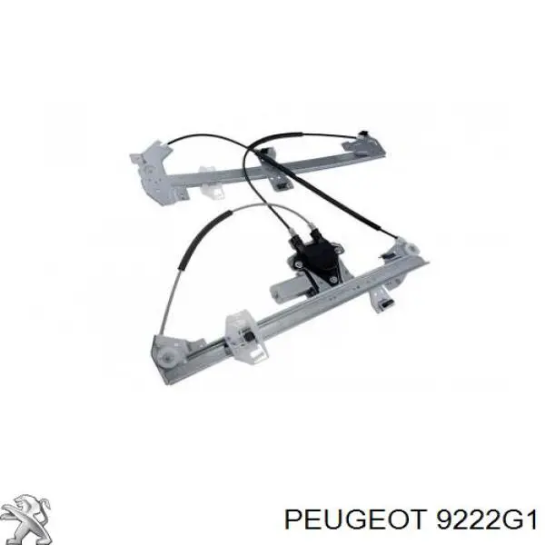 Mecanismo de acionamento de vidro da porta dianteira direita Peugeot/Citroen 9222G1 preço, a partir de 50,56 USD
