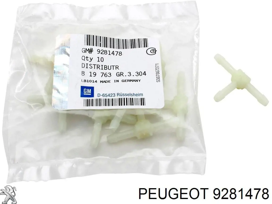 Tubo de ligação (ponta) do injetor de mangueira de retorno Opel 09281478 preço, a partir de 8,74 USD