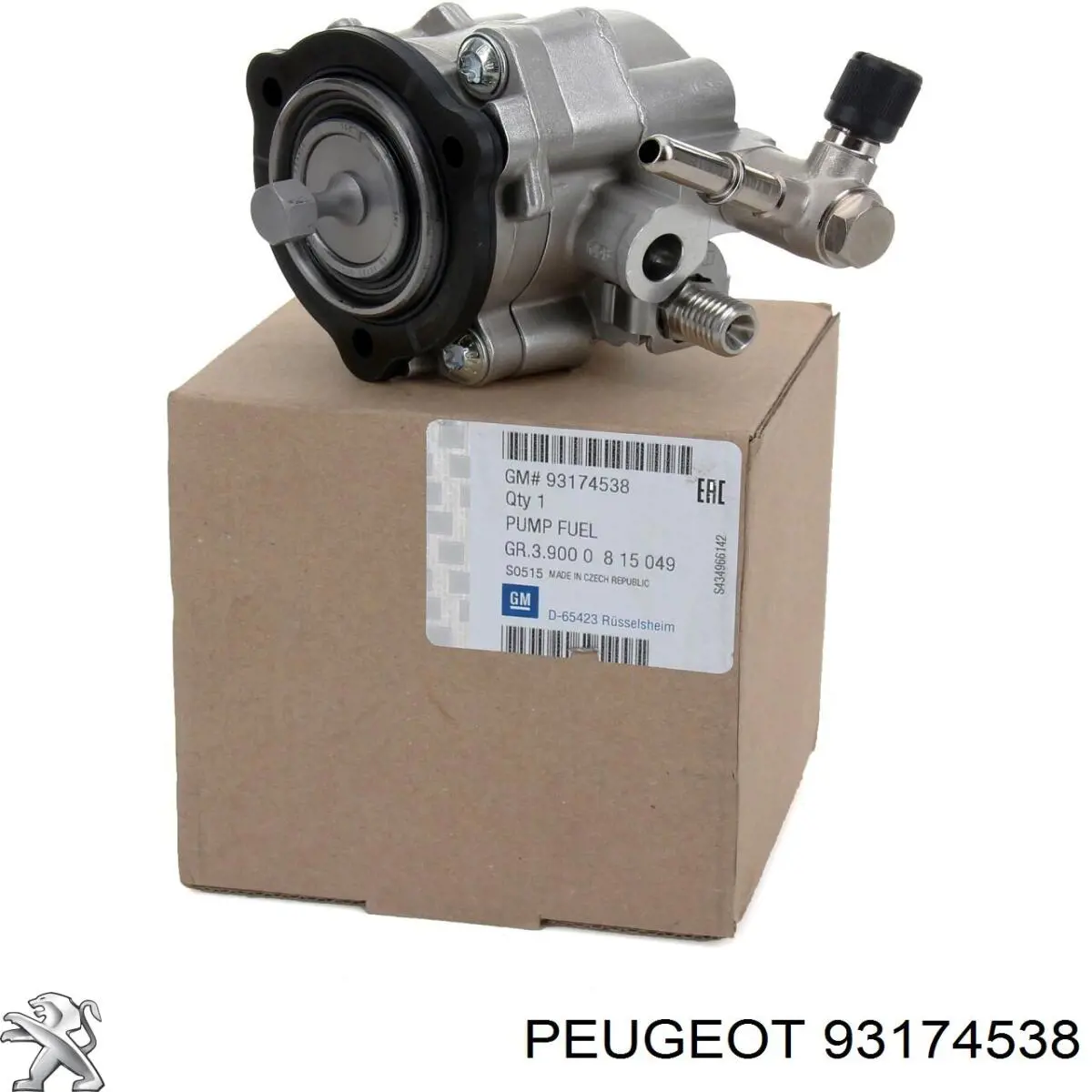 93174538 Peugeot/Citroen Bomba de combustível de pressão alta