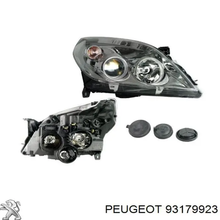 93179923 Peugeot/Citroen Luz direita