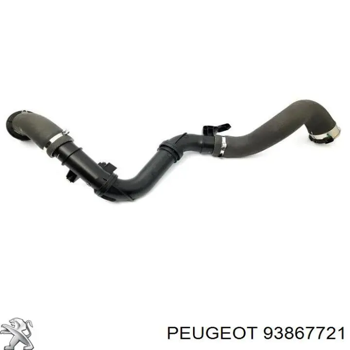 93867721 Renault (RVI) Mangueira (cano derivado) de intercooler