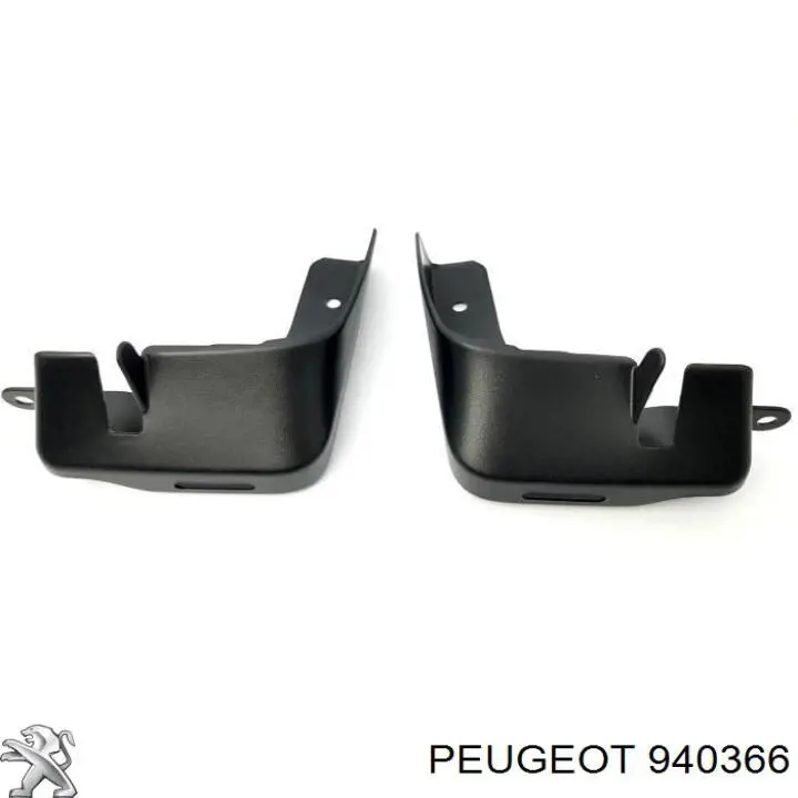 Protetores de lama dianteiros, kit Citroen Berlingo сaixa (B9) (2008 - 2018) 