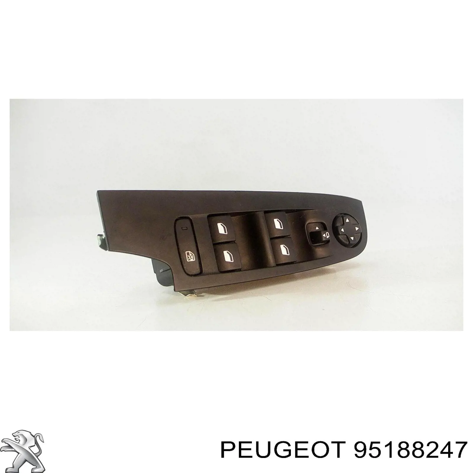 Compre 95460074 General Motors Unidade de botões dianteira esquerda de controlo de elevador de vidro