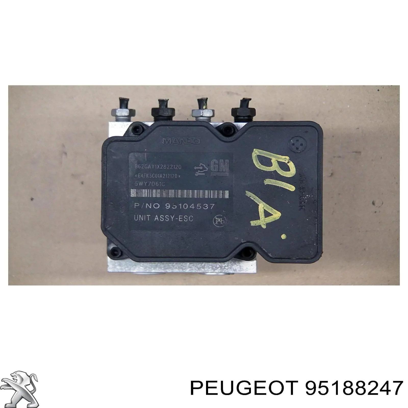 95460074 General Motors Unidade de botões dianteira esquerda de controlo de elevador de vidro
