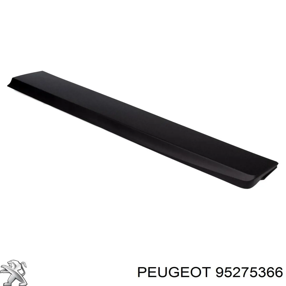 95275366 Opel Moldura da porta dianteira direita inferior