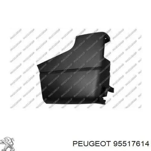 Compre 6000640567 Fiat/Alfa/Lancia Pára-choque traseiro, parte direita