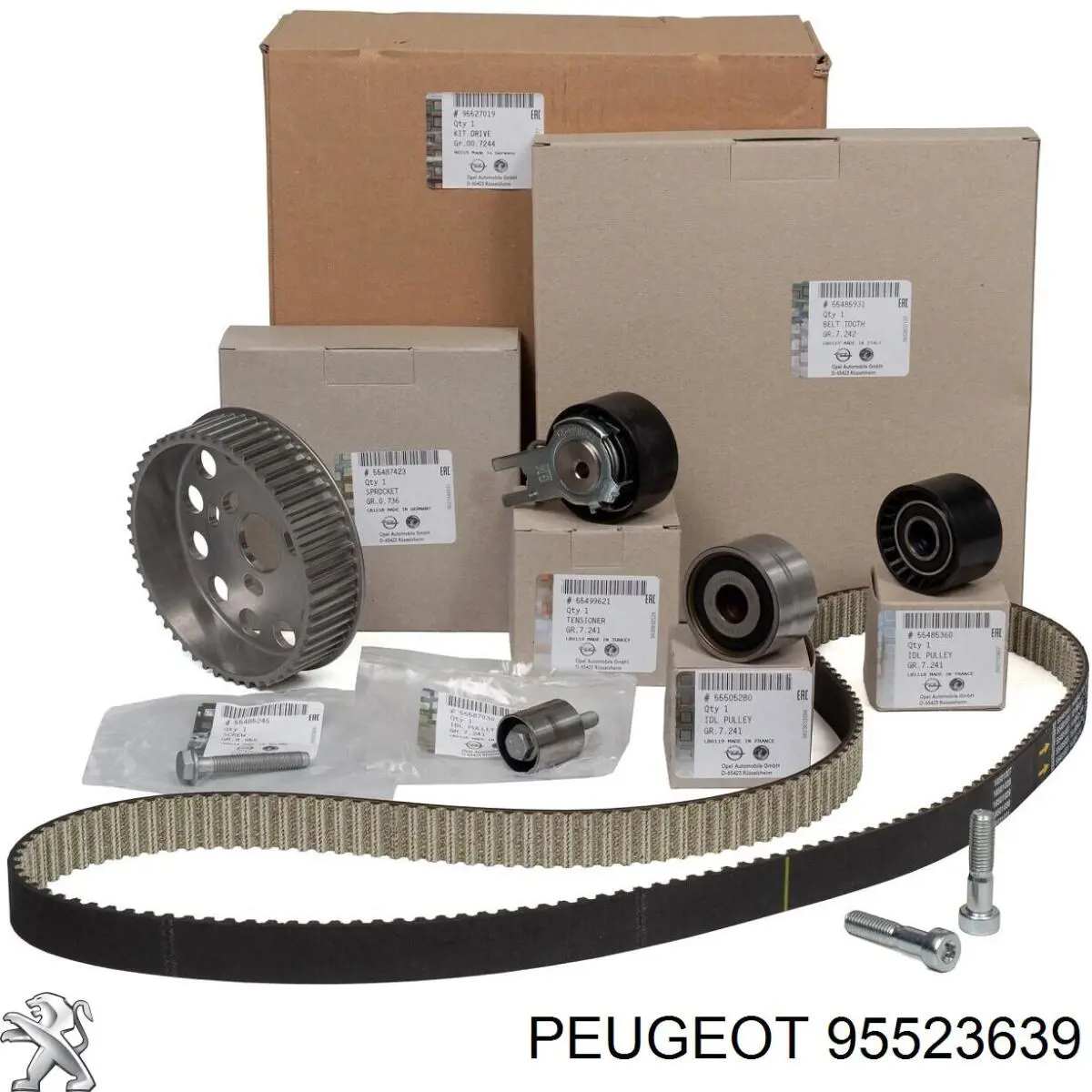Compre 95527799 General Motors Cadeia do mecanismo de distribuição de gás, kit