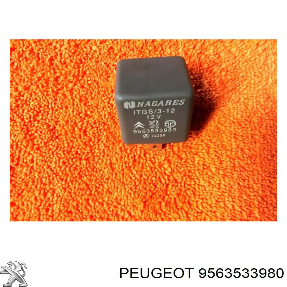 9563533980 Peugeot/Citroen Relê de pisca-pisca