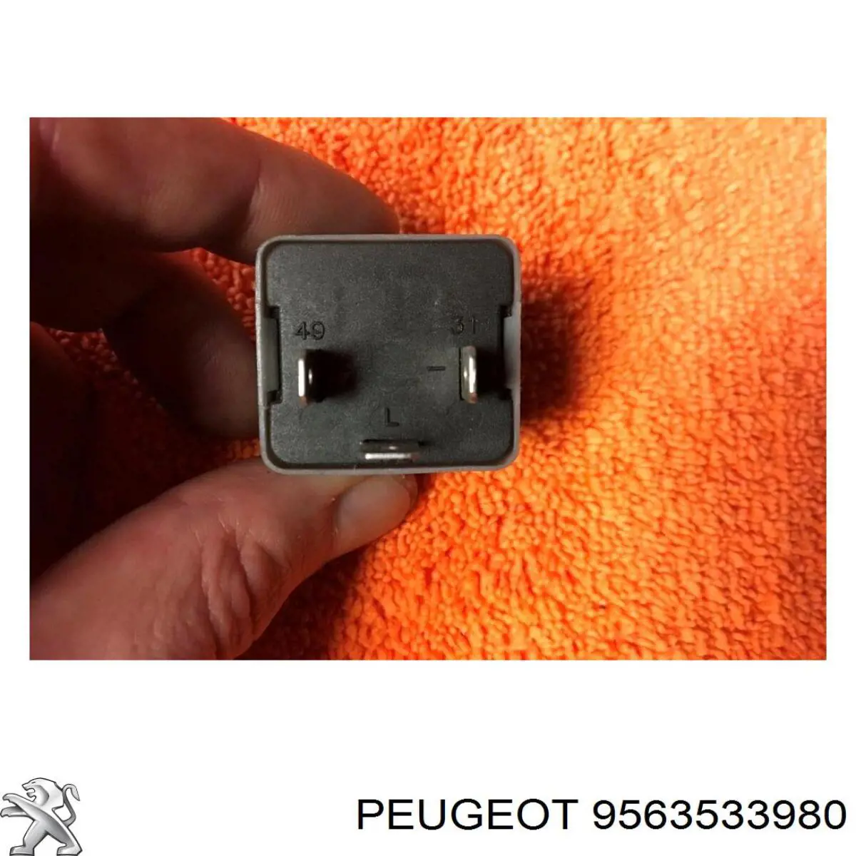 9563533980 Peugeot/Citroen Relê de pisca-pisca