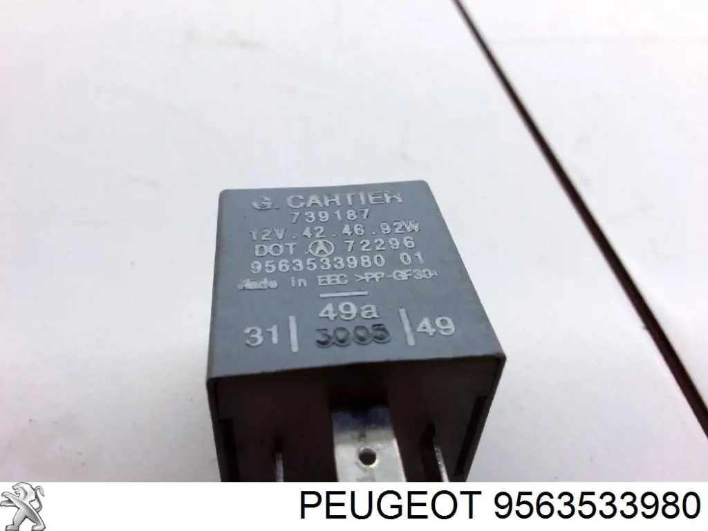 Relê de pisca-pisca Peugeot/Citroen 9563533980 preço, a partir de 12,04 USD