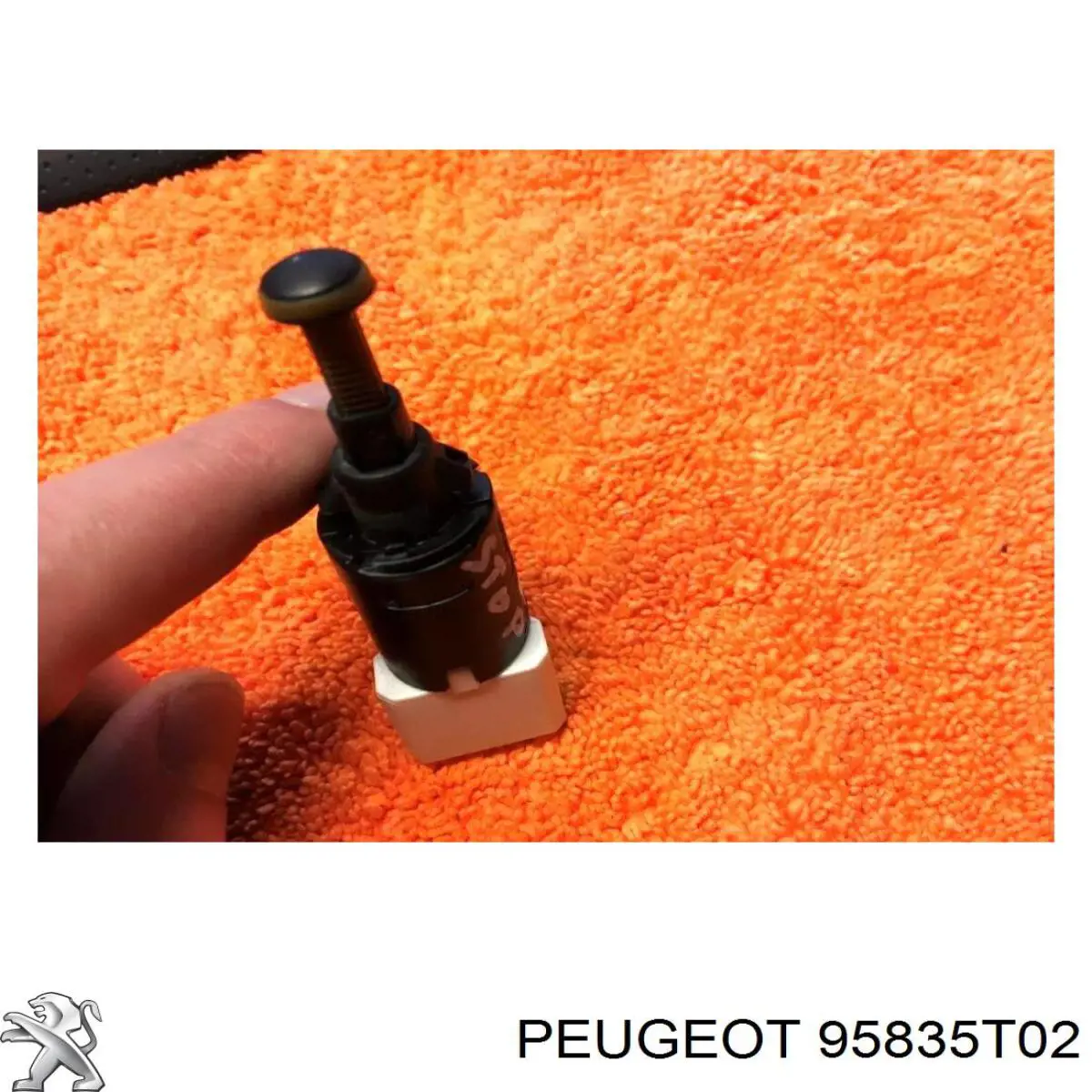 95835T02 Peugeot/Citroen Botão (regulador) de corretor das luzes