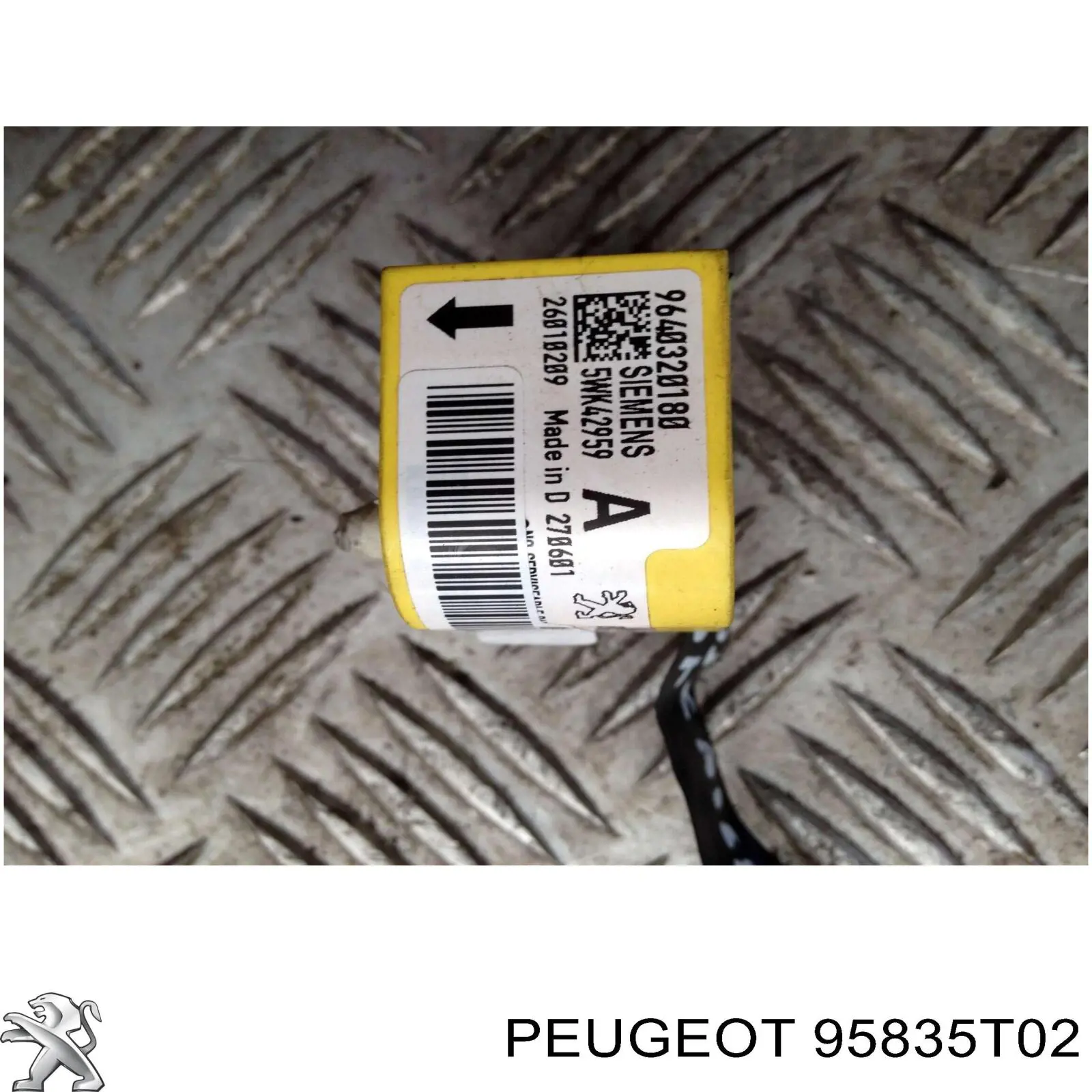 Compre 95835T02 Peugeot/Citroen Botão (regulador) de corretor das luzes