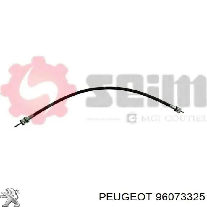 Cabo de acionamento de velocímetro Peugeot/Citroen 96073325 preço, a partir de 11,42 USD