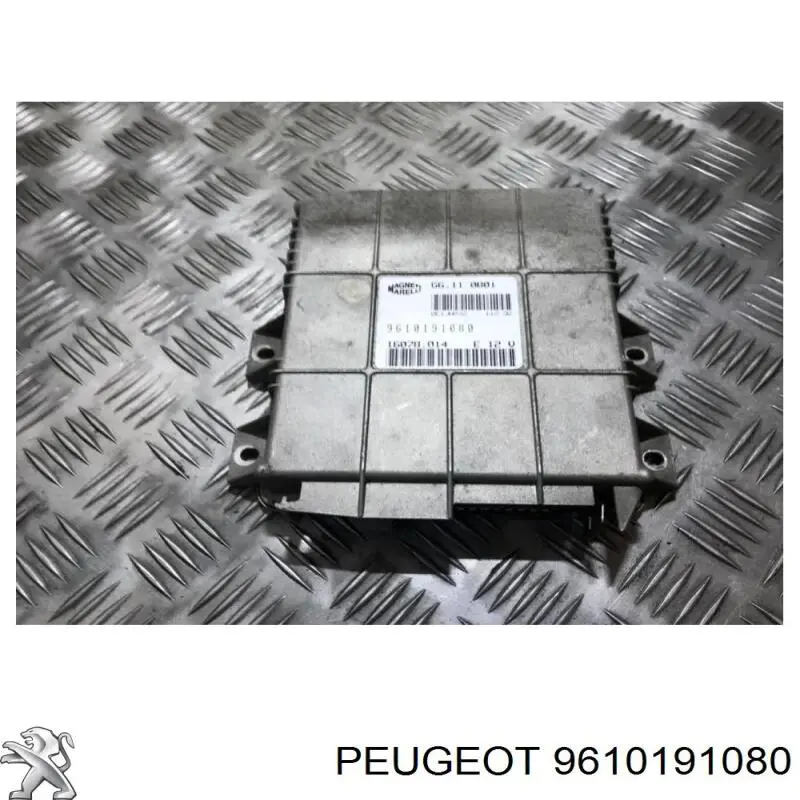 Módulo de direção (Centralina eletrônica) de motor 9610191080 Peugeot/Citroen