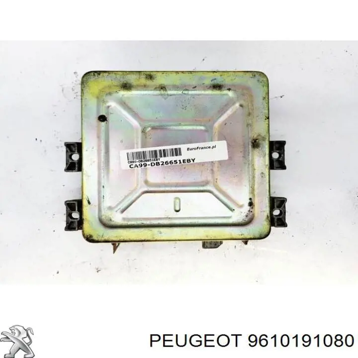 9610191080 Peugeot/Citroen Módulo de direção (Centralina eletrônica) de motor