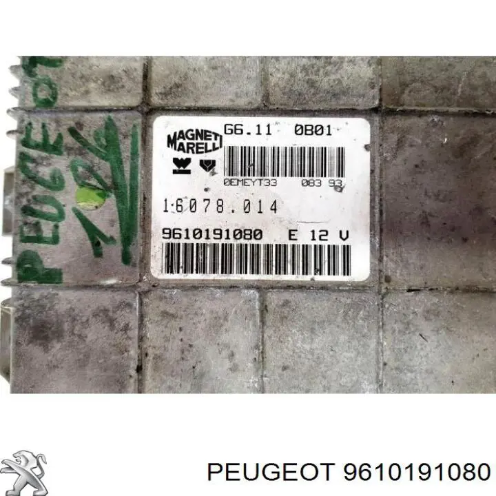 Módulo de direção (Centralina eletrônica) de motor Peugeot/Citroen 9610191080 preço, a partir de 56,18 USD