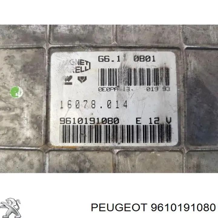Compre 9610191080 Peugeot/Citroen Módulo de direção (Centralina eletrônica) de motor