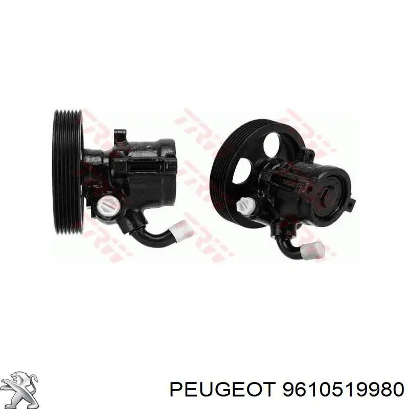 Compre 9610519980 Peugeot/Citroen Bomba da Direção hidrâulica assistida
