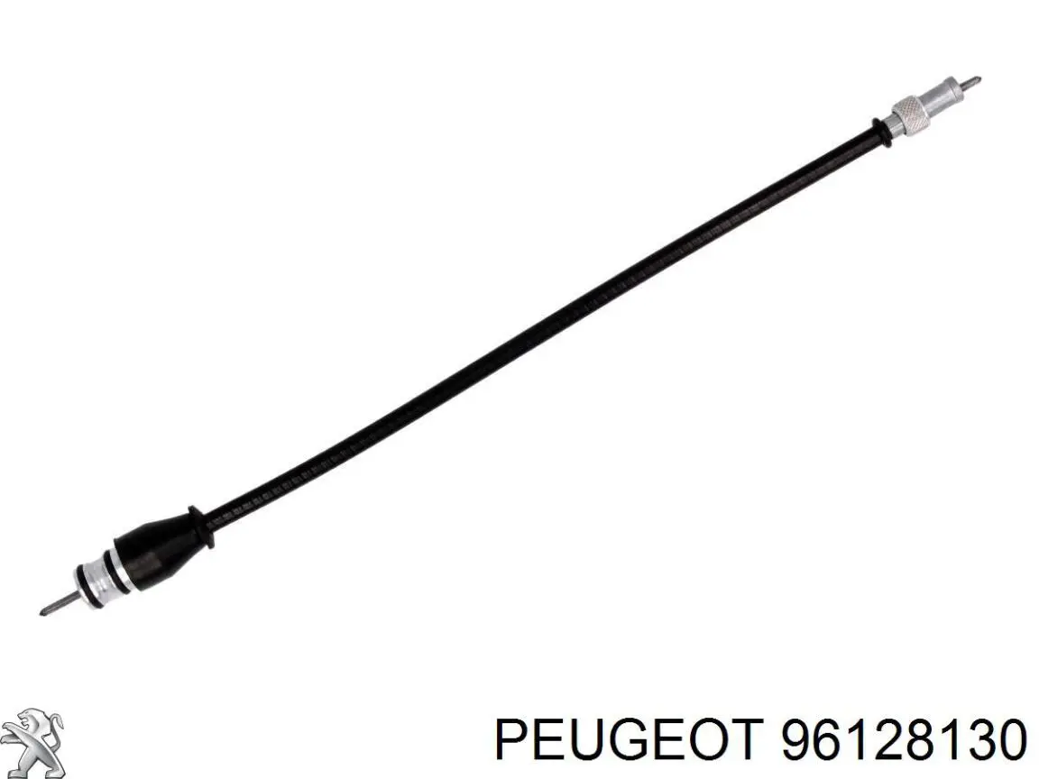 96128130 Peugeot/Citroen Cabo de acionamento de velocímetro